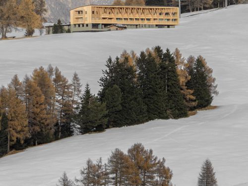 The Seiser Alm/Alpe di Siusi in Winter